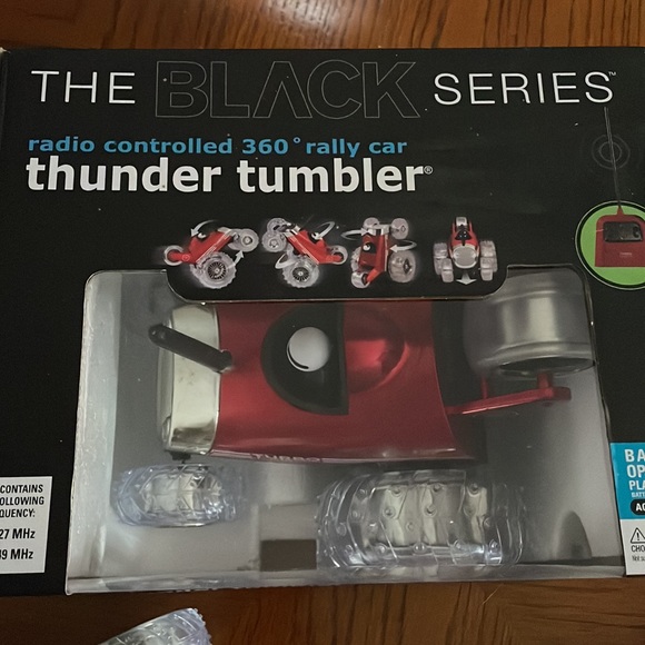 NIB Radio Controlled 360 Rally Car Thunder Tumbler Red - Picture 7 of 14